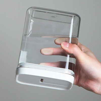 Pasta Storage Box Transparent Plastic Grain Seal Tank Spaghe