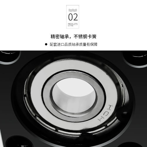EFC圆法兰轴承座组件带轴承固定座轴承座5钢发黑BGRBB BFP01