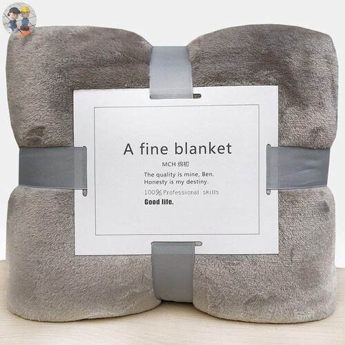 Fleece Blanket Coral Bed Blankets Fuzzy Soft Flannel Sheets