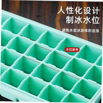 Silicone ice cube tray bar whiskey large square ice mold wit