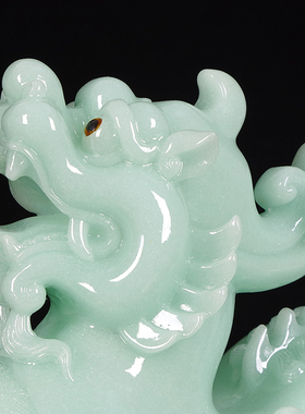 貔貅摆件一对招财聚财貔恘家用客厅店铺办公室桌装饰公司开业礼品