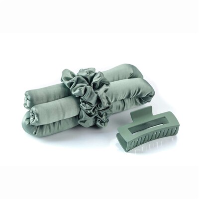 Heatless Curling Rod Headband No Heat Silk Curls Ribbon Hair