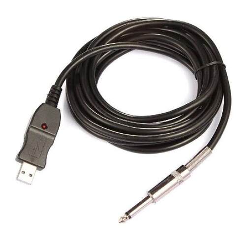 3 Meters Guitar to PC USB Recording Cable Lead Adaptor