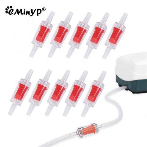 Aquarium Air Pump Accessories 10pcs Plastic One Way