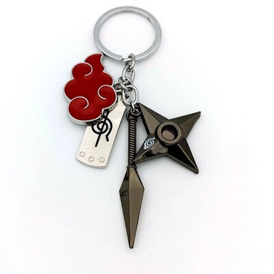 Red Cloud Keychain Charms Cartoon Fans Gifts Bag Key Chains