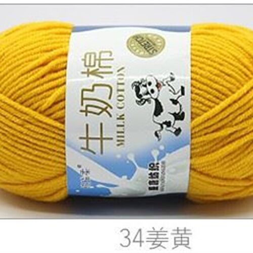 Milk Cotton Yarn Comfortable Wool Blended Thread Apparel Sew