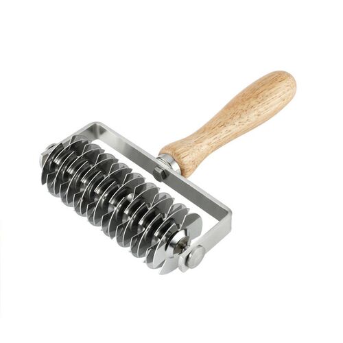 Pizza Roller Cutter Pie Cookie Pastry Embossing Baking Tool