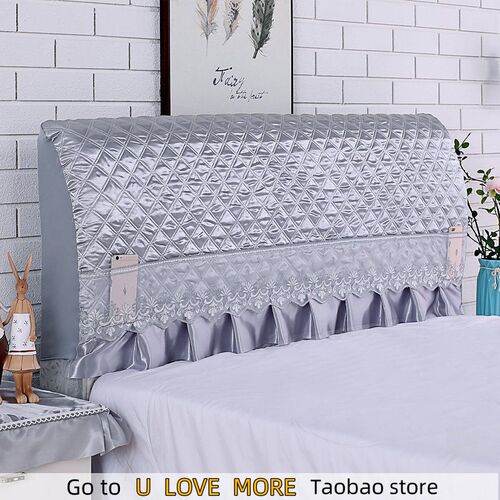 European Style Quilted Bedside Cover Embroidery Bed Head Cov