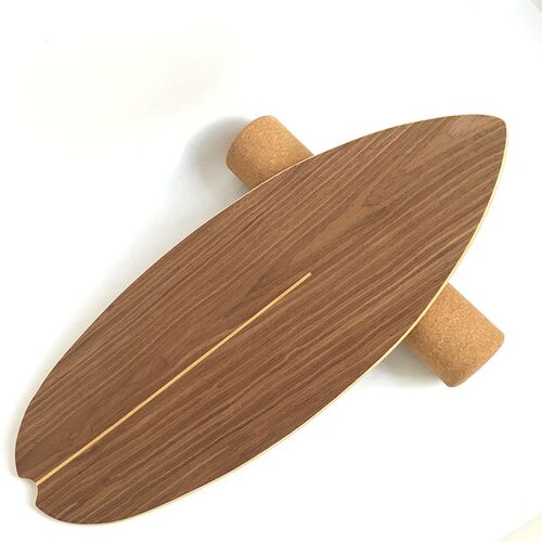 Maple Balance Board Wooden Balance Board Ski Yoga Training B