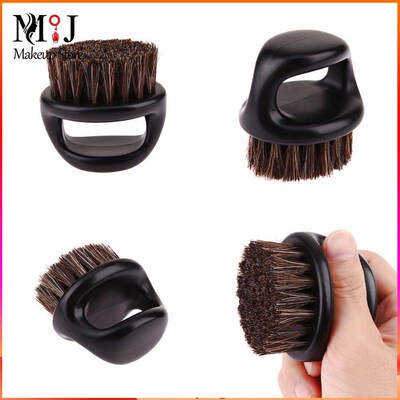 Men Beard Brush Mustache Shaving Brush for Hairdressing Salo