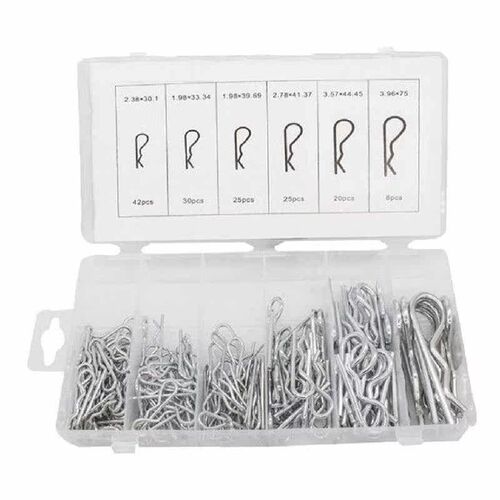 150pc R Type Wave Cotter Pin Spring Clips Double Ring