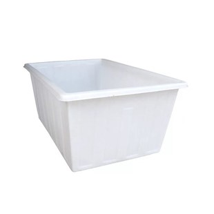 加厚塑料水盆200L升塑胶桶整理箱塑料方箱养龟鱼化工水箱蓄水器