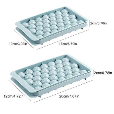 Round Ice Cube Tray Creative Hockey Ball Maker Round Whiskey