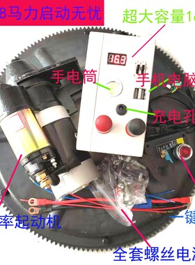 单杠柴油机飞轮新式齿圈电启动1100 11051110 1115水冷常柴款