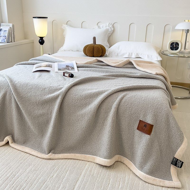 层加厚泰迪绒多功能盖毯舒棉绒复合毯沙发午睡毯保暖毛毯,床上用品,休闲毯/毛毯/绒毯,淘宝优惠券,粉丝福利购,淘宝优惠卷