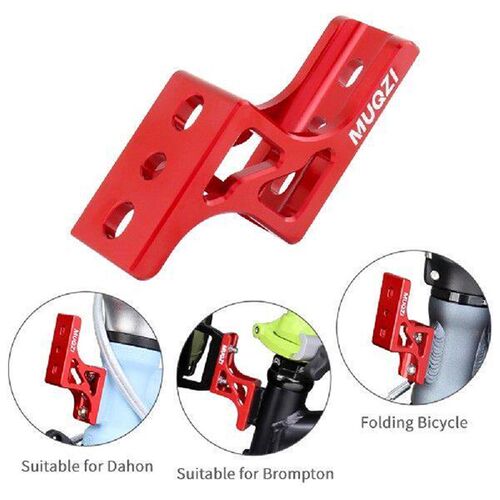 Front Carrier Mount Adapter Raiser Aluminum Alloy Folding