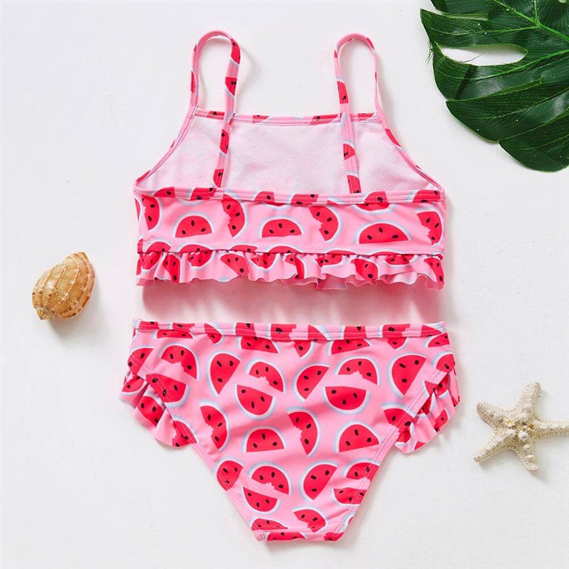 3-16Y Unicorn Two-piece Grils Swimwear 2024 High Quality Chi - 实物图