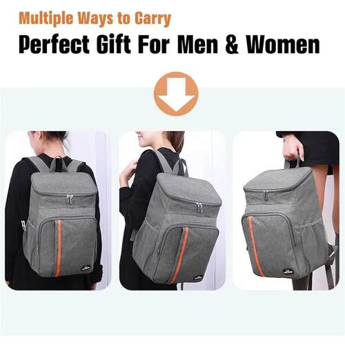 18L Insulated Cooler Bag Waterproof Leakproof Portable Coole