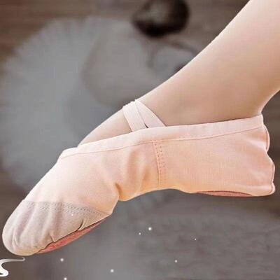 Soft Red Black  White Pink Kids Girls Flat Ballet Shoes Wome