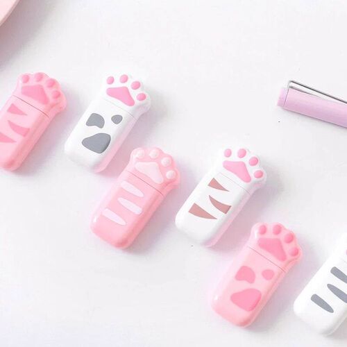 3 Pcs Lytwtws Lovely Kawaii Cat Claw Cute Correction Tape S