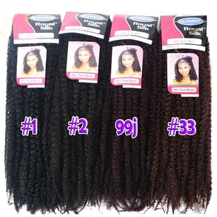 Marley Crochet braids Afro kinky curly hair extension 假发