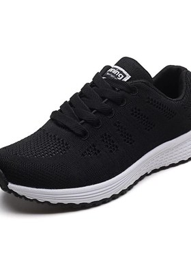 Women Casual Shoes Fashion Breathable Walking Mesh Flat Shoe