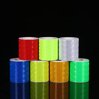 5cm*100cm Car Reflective Tape Safety Warning Car Decoration
