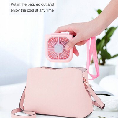 Hanging Neck Fans Mini Portable Folding USB Small Fan Mute P
