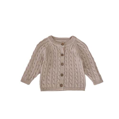 Ins Childrens Retro Round Neck Sweater At Boys And Girls Ba