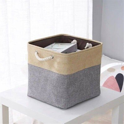 Laundry Basket Space-saving Storage Container Dust-proof