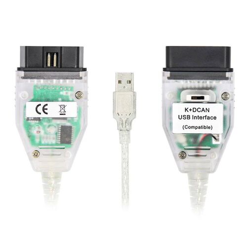 For BMW K+DCAN FTDI 9241A With Switch K DCAN OBD 2 OBD2 Inte