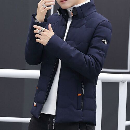 2023 New Winter Coat Men Thicken Casual Parka Slim Fit Outwe