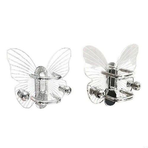 H7ED Luxurious Acrylic Comb Holder with Rhinestones