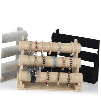 Bracelet watch jewelry organizer holder bar storage showcase