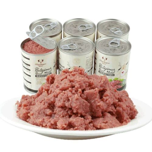 Pets Wet Dog Food Grain Free Beef Chicken 6 Cans x375g