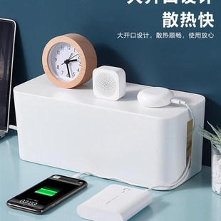 cable box organizer tv storage wire socket line management