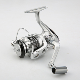 金属头渔轮3000 00型鱼线轮纺车轮鱼轮海竿轮矶钓轮路亚轮渔轮