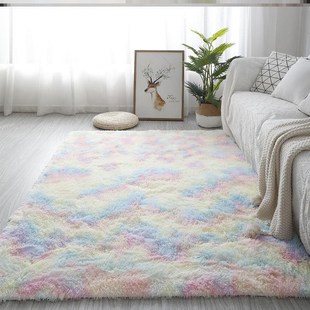 Carpets Plush carpet bedroom rug bedside blanket floor mat 1