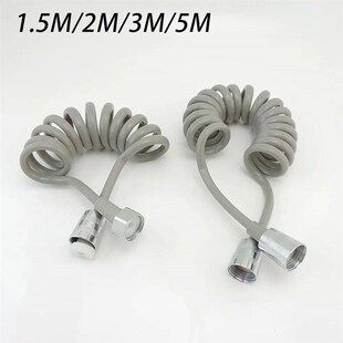 1Pcs Telephone Line Spring Shower Hose Toilet Bidet Bathroom