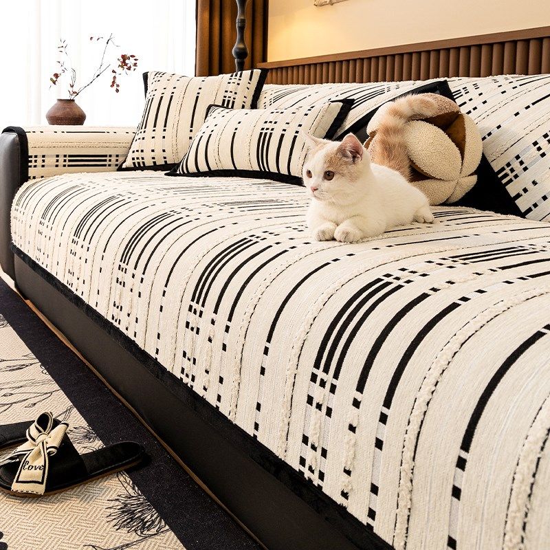 四季通用雪尼尔沙发垫20新款直排防滑皮沙发坐垫子盖布巾罩,居家布艺,沙发垫,淘宝优惠券,粉丝福利购,淘宝优惠卷