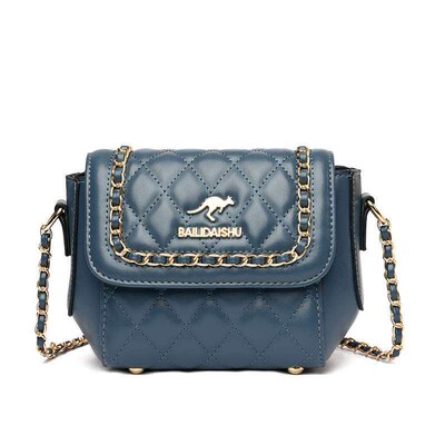 Chain Bag Womens Spring and Summer New tendy Simple Rhombic