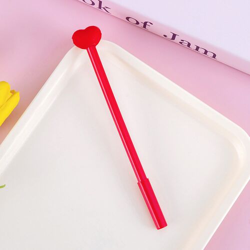 Valentines Day Cute HeartShaped Neutral Pen Stationery GiftC