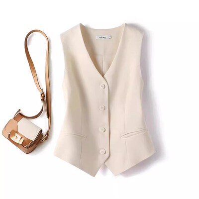 Suit Vest For Women With Vests On The Outside 2025 ops Slim