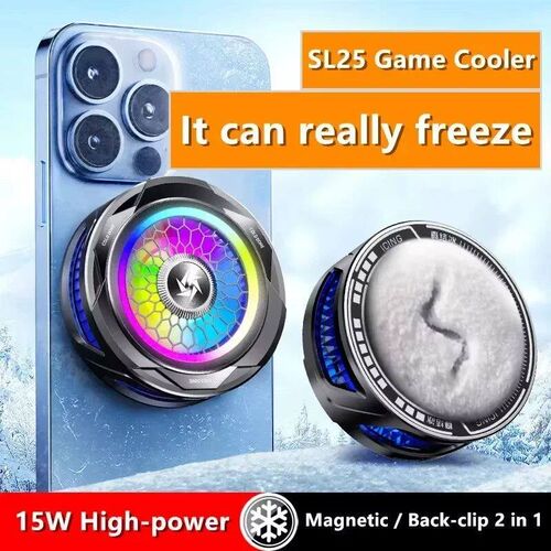 15W High Power Magnetic/ Back-clip 2 in 1 Semiconductor Free