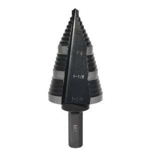 51BD Dual-Fluted Stepper Bit for Cutting Metals Plastic Copp
