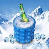 Maker家用硅胶冰桶冰格冰块模具DIY制冰块 Cube 制冰桶Saving Ice