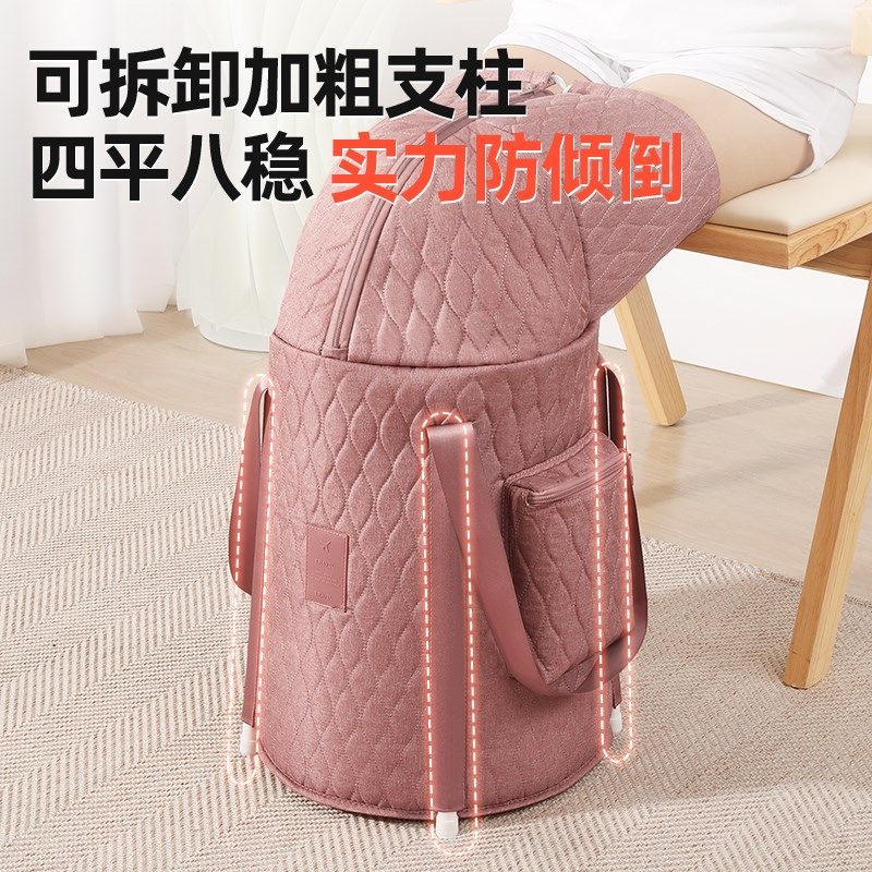 养生家用泡脚桶加高深桶便携式过小腿泡脚袋可折叠过膝保温泡脚盆,家庭/个人清洁工具,足浴盆/足浴桶,淘宝优惠券,粉丝福利购,淘宝优惠卷