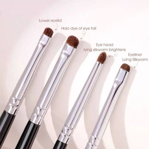 Professional Fine Eyeshadow Brushes Soft Horse Hair Eyelid H