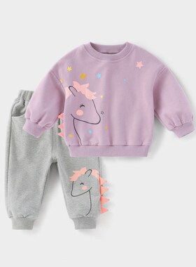 2Pcs Baby Girls Clothing Sets Autumn Winter Toddler Girls Cl