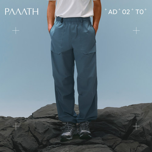 PAAATH上山道男士AD超轻裤速干徒步裤休闲裤伞兵裤春夏新款